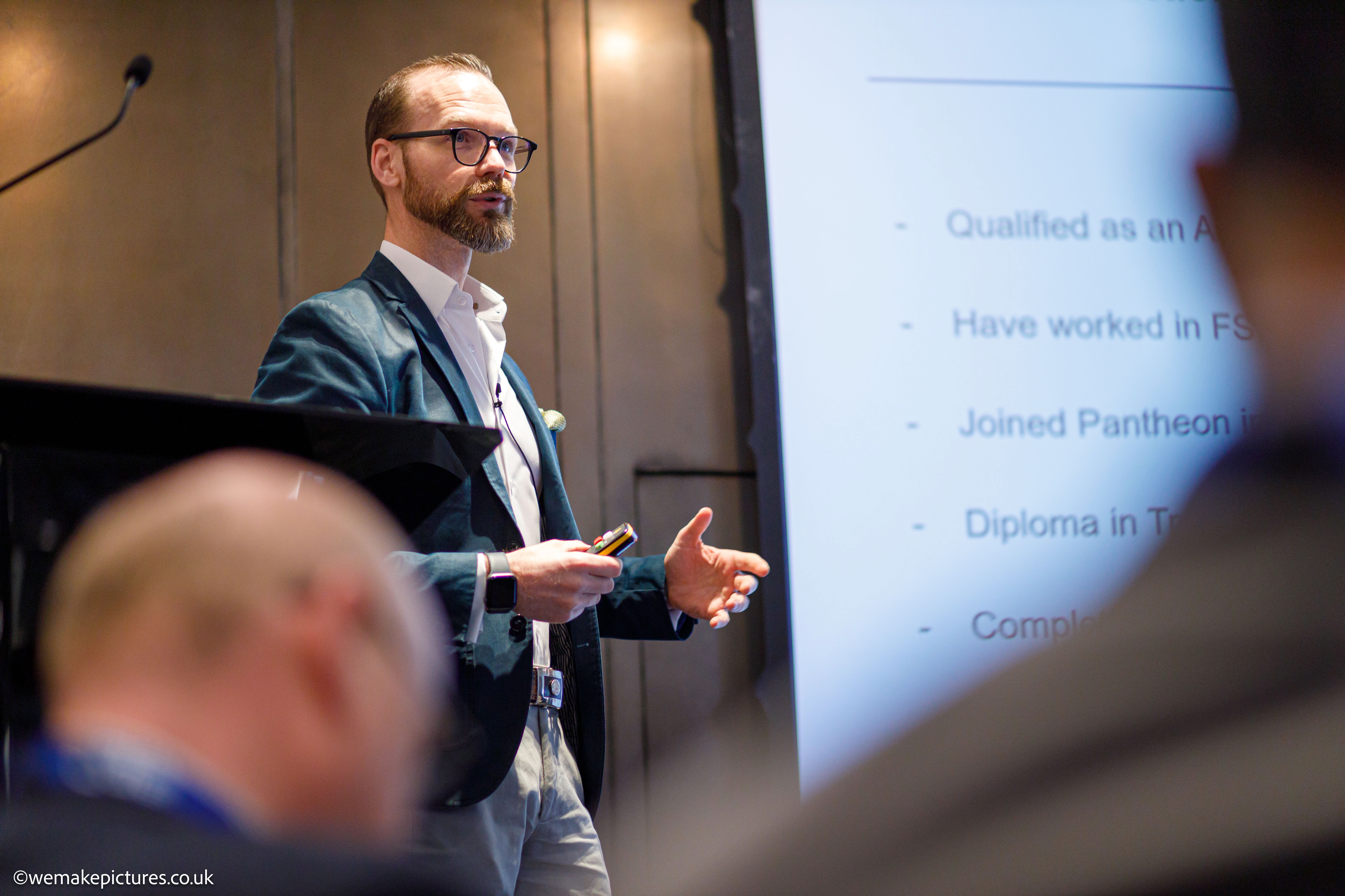 Brendan Ellis speaking at IDC Future of Work